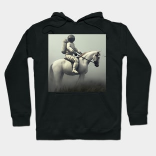 Astronaut riding horse Hoodie